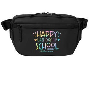 Tie Dye Happy Last Day Of School Teachers Students Crossbody Pack