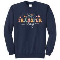 Transfer Day Ivf Flowers Ivf Transfer Day Couple Sweatshirt