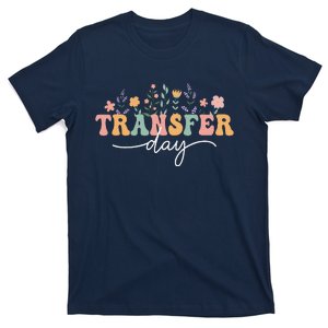 Transfer Day Ivf Flowers Ivf Transfer Day Couple T-Shirt