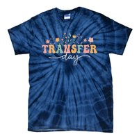 Transfer Day Ivf Flowers Ivf Transfer Day Couple Tie-Dye T-Shirt