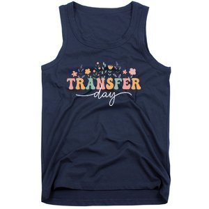 Transfer Day Ivf Flowers Ivf Transfer Day Couple Tank Top