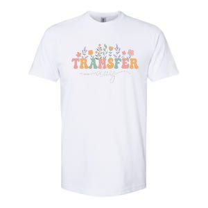 Transfer Day Ivf Flowers Ivf Transfer Day Couple Softstyle CVC T-Shirt