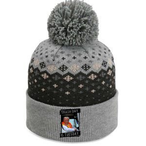 Trash Day Is Tuesday The Baniff Cuffed Pom Beanie