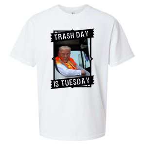 Trash Day Is Tuesday Sueded Cloud Jersey T-Shirt