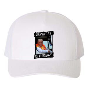 Trash Day Is Tuesday Yupoong Adult 5-Panel Trucker Hat