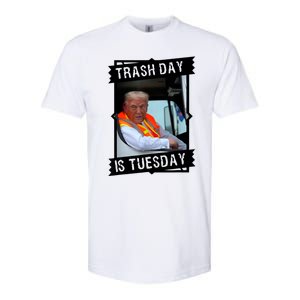 Trash Day Is Tuesday Softstyle CVC T-Shirt