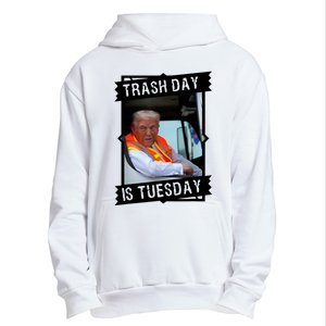 Trash Day Is Tuesday Urban Pullover Hoodie