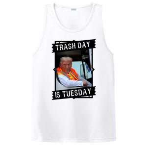 Trash Day Is Tuesday PosiCharge Competitor Tank