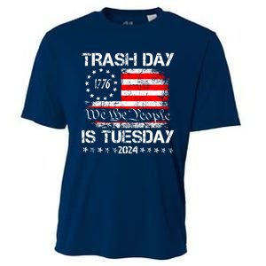 Trash Day Is Tuesday Cooling Performance Crew T-Shirt