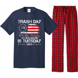 Trash Day Is Tuesday Pajama Set