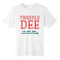 Tweedle Dee IM With Dum Couple & Friends Funny Lazy Costume Tall Fusion ChromaSoft Performance T-Shirt