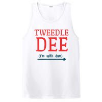 Tweedle Dee IM With Dum Couple & Friends Funny Lazy Costume PosiCharge Competitor Tank