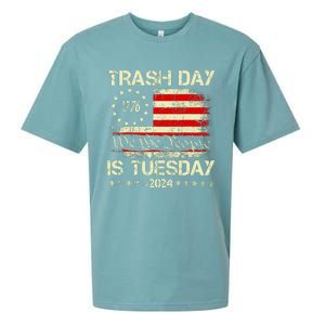 Trash Day Is Tuesday Sueded Cloud Jersey T-Shirt