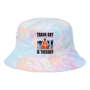 Trash Day Is Tuesday Tie Dye Newport Bucket Hat