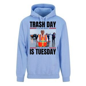 Trash Day Is Tuesday Unisex Surf Hoodie