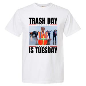 Trash Day Is Tuesday Garment-Dyed Heavyweight T-Shirt