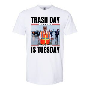 Trash Day Is Tuesday Softstyle CVC T-Shirt