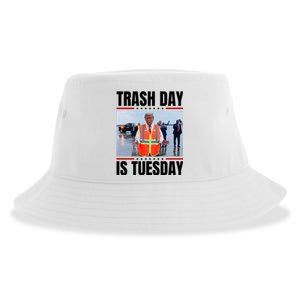 Trash Day Is Tuesday Sustainable Bucket Hat