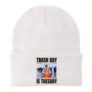 Trash Day Is Tuesday Knit Cap Winter Beanie