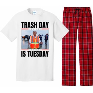 Trash Day Is Tuesday Pajama Set