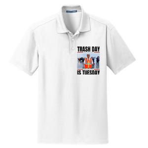 Trash Day Is Tuesday Dry Zone Grid Polo