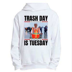 Trash Day Is Tuesday Urban Pullover Hoodie