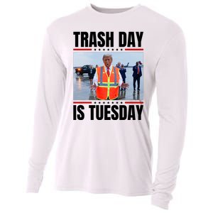 Trash Day Is Tuesday Cooling Performance Long Sleeve Crew