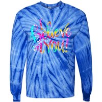 Tie Dye I Believe In You Teacher Testing Day Tie-Dye Long Sleeve Shirt