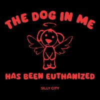 The Dog In Me Has Been Euthanized 16 in Basic Backpack
