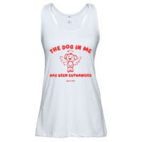 The Dog In Me Has Been Euthanized Ladies Essential Flowy Tank