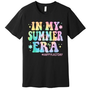 Tie Dye In My Summer Era Last Day Of School Teacher Summer Premium T-Shirt