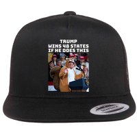 Trump Dress In Honor Of Peanut The Squirrel Flat Bill Trucker Hat