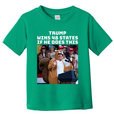 Trump Dress In Honor Of Peanut The Squirrel Toddler T-Shirt