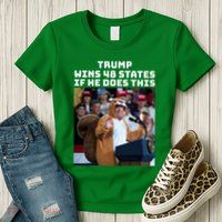 Trump Dress In Honor Of Peanut The Squirrel Womens T-Shirt