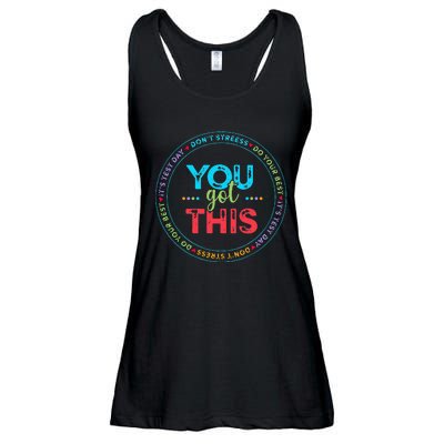 Testing Day Its Test Day You Got This Teacher Student Kids Ladies Essential Flowy Tank