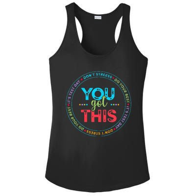 Testing Day Its Test Day You Got This Teacher Student Kids Ladies PosiCharge Competitor Racerback Tank