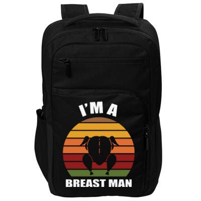 Thanksgiving Day I’m A Breast Man Turkey Impact Tech Backpack