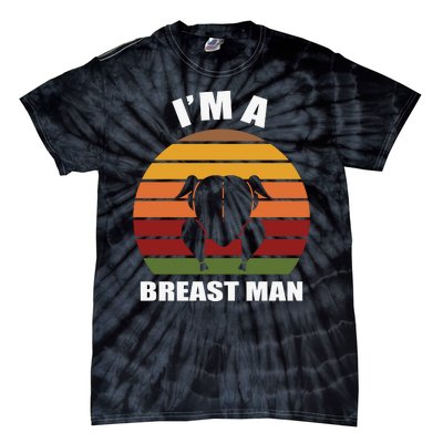 Thanksgiving Day I’m A Breast Man Turkey Tie-Dye T-Shirt