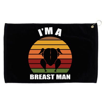 Thanksgiving Day I’m A Breast Man Turkey Grommeted Golf Towel