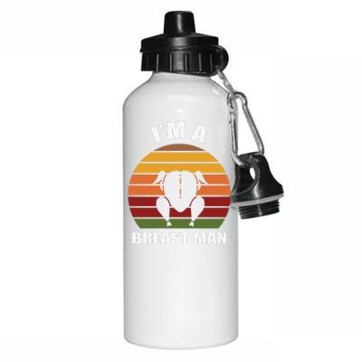 Thanksgiving Day I’m A Breast Man Turkey Aluminum Water Bottle