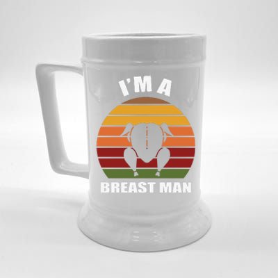 Thanksgiving Day I’m A Breast Man Turkey Beer Stein