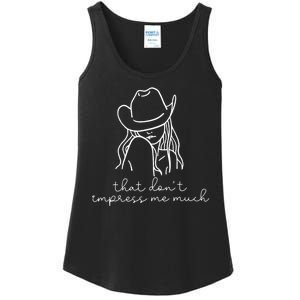 That Dont Impress Me Much Ladies Essential Tank