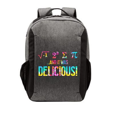 Tie Dye I Ate Some Pie And It Was Delicious Pi Day Math Love Great Gift Vector Backpack