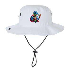 Trex Dino I Am A Warrior Autism Awareness Gift Legacy Cool Fit Booney Bucket Hat