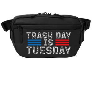 Trash Day Is Tuesday Trump Garbage Truck Love America Crossbody Pack