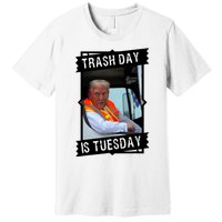 Trash Day Is Tuesday Trump Garbage Truck Love America Premium T-Shirt