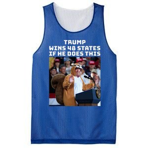 Trump Dress In Honor Of Peanut The Squirrel Mesh Reversible Basketball Jersey Tank