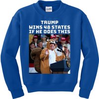 Trump Dress In Honor Of Peanut The Squirrel Kids Sweatshirt