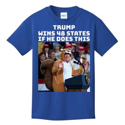 Trump Dress In Honor Of Peanut The Squirrel Kids T-Shirt