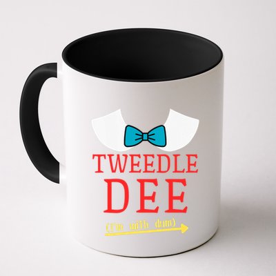 Tweedle Dee IM With Dum Couple & Friends Funny Lazy Costume Coffee Mug